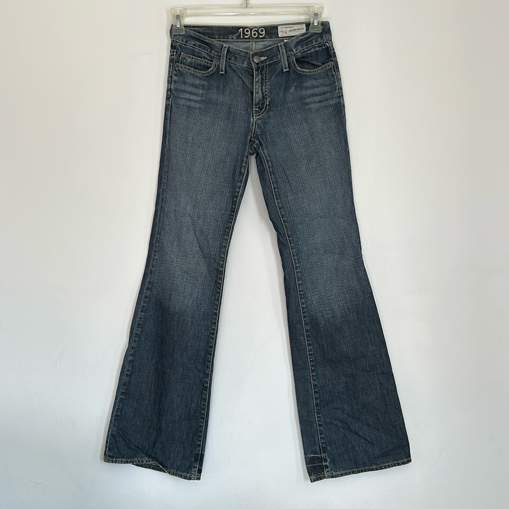 Vintage Low Rise Western Bootcut Jeans 4R